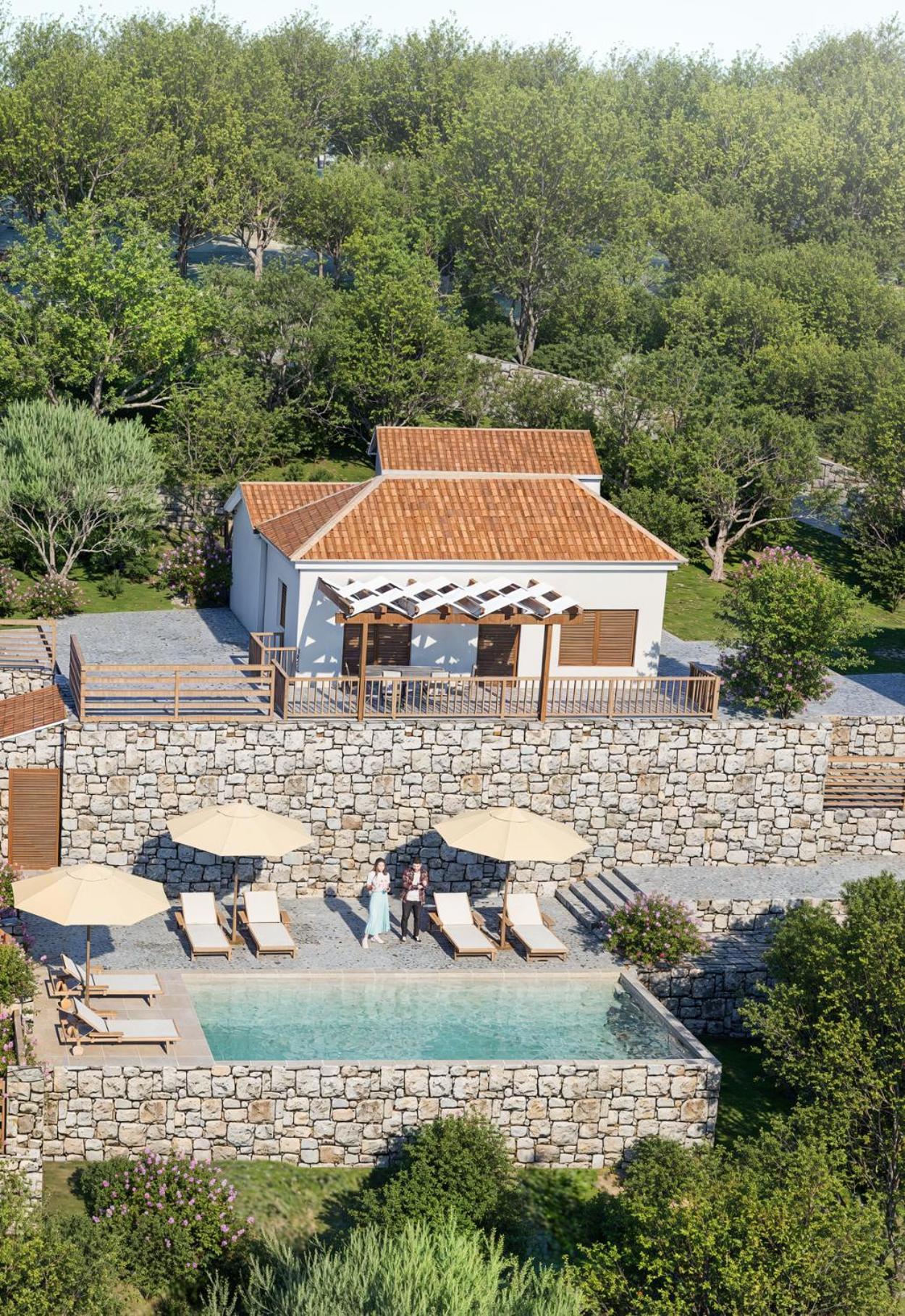 Vozas Villas - Traditional Houses With Great View Tragaki Exteriör bild