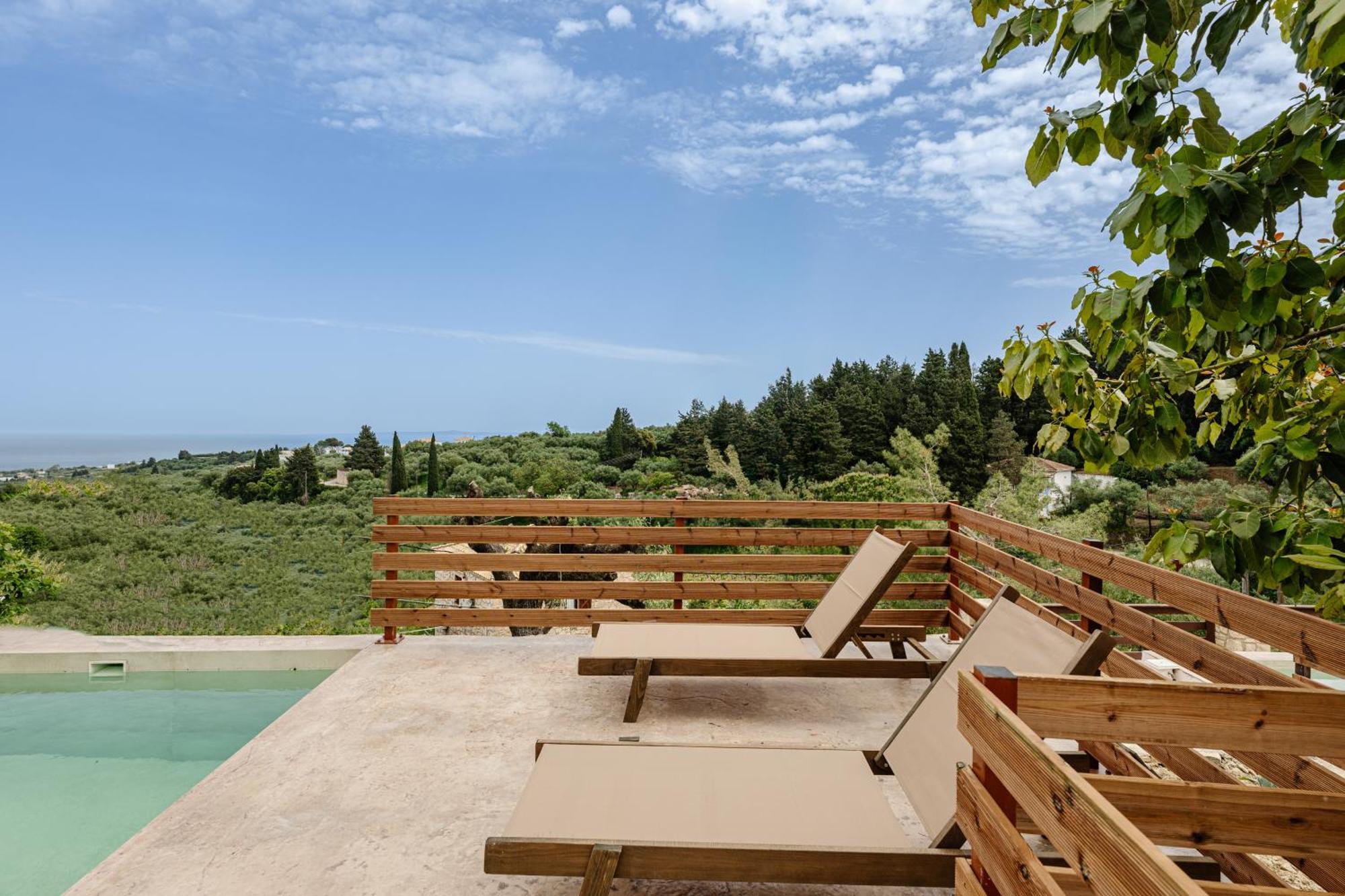 Vozas Villas - Traditional Houses With Great View Tragaki Exteriör bild