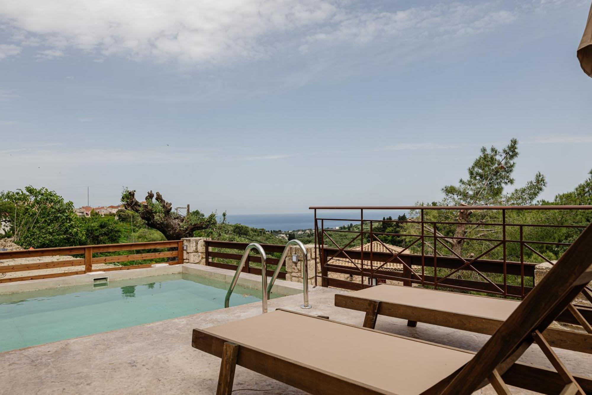 Vozas Villas - Traditional Houses With Great View Tragaki Exteriör bild
